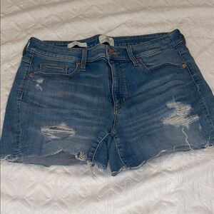 Universal Thread Blue Distressed Jean Shorts